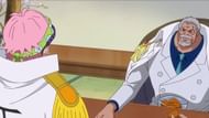 Koby and Garp as seen in the anime (Image via Toei Animation)